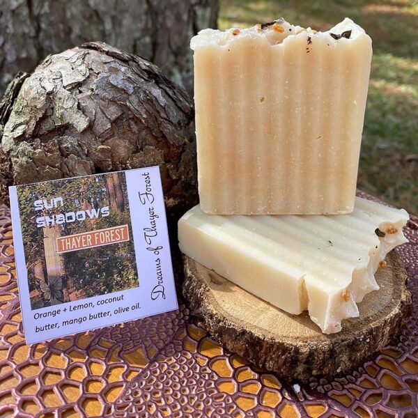 "Sun Shadows" citrus scented soap